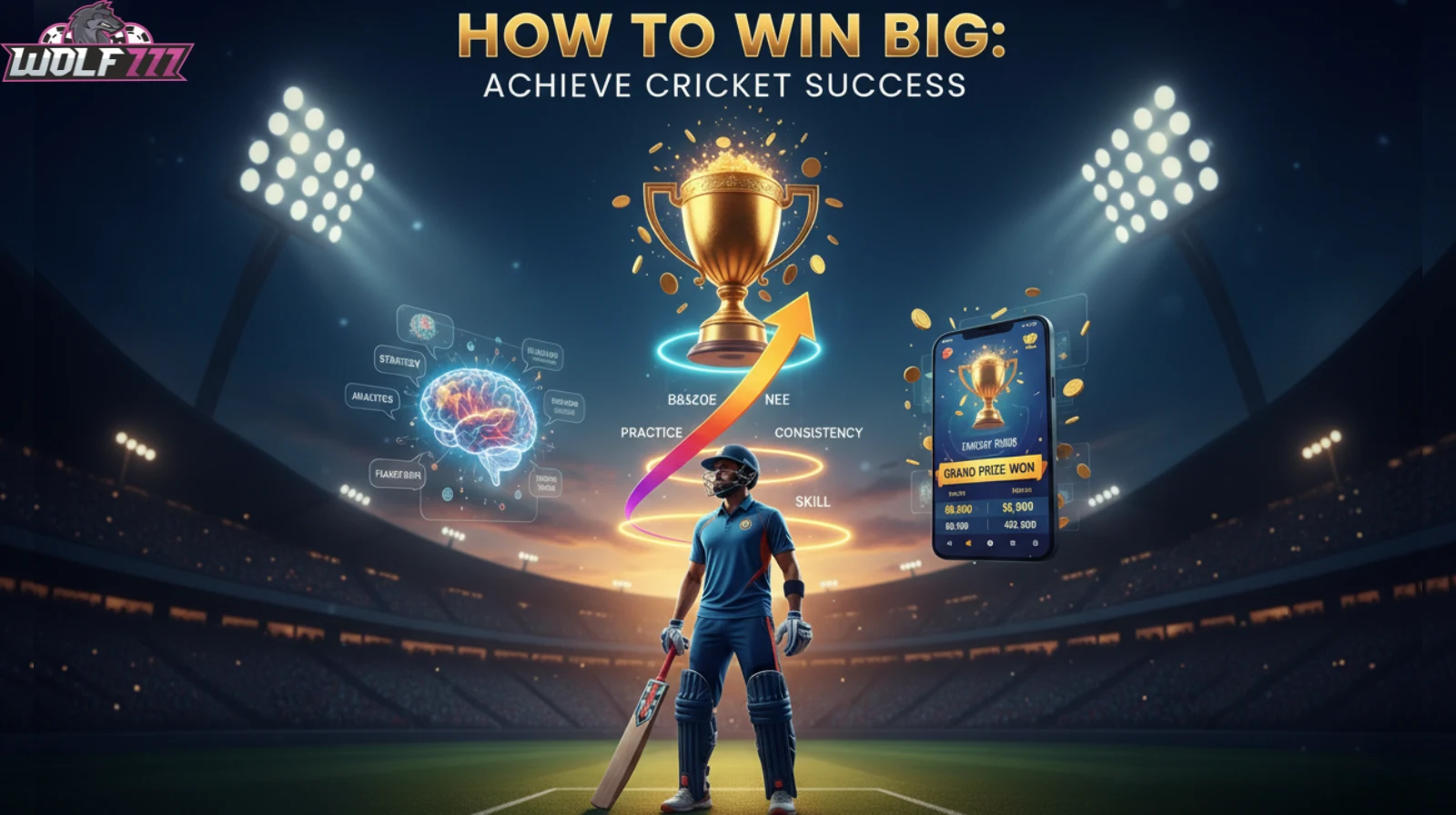 Read more about the article How to win big in Wolf777, how to achieve your success in cricket