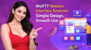 Wolf77 website interfaca analysis