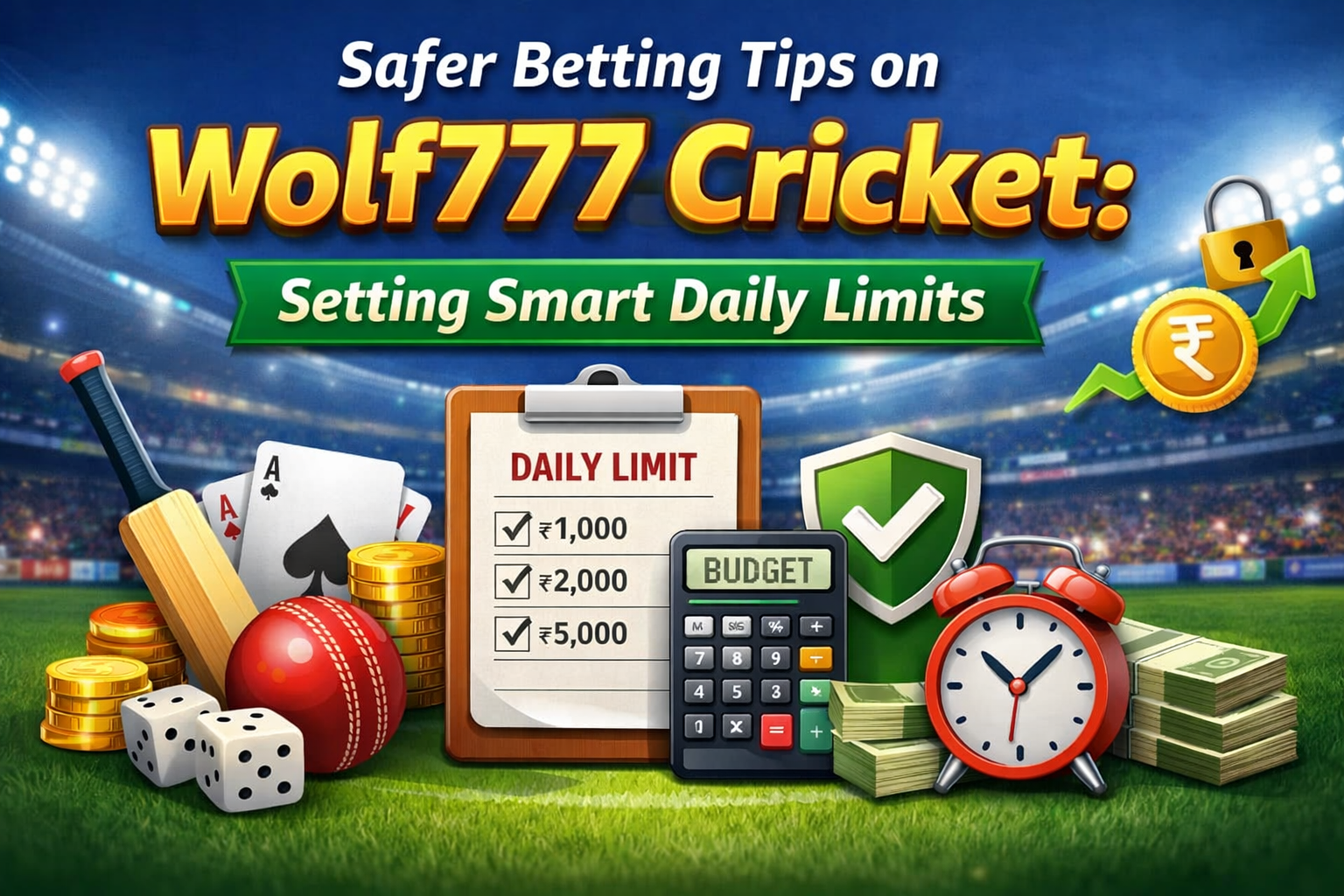 You are currently viewing Safer Betting Tips on Wolf777 Cricket: Setting Smart Daily Limits