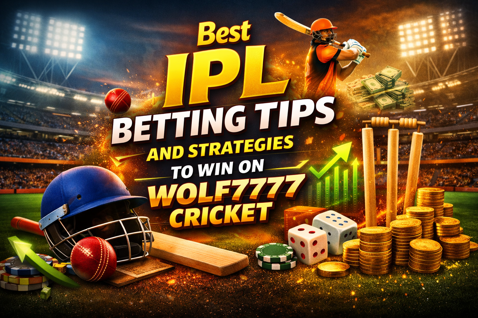 You are currently viewing Best IPL Betting Tips and Strategies to Win on Wolf777 Cricket